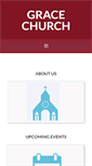 Mobile Screenshot of grovecitygraceumc.org