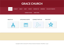 Tablet Screenshot of grovecitygraceumc.org